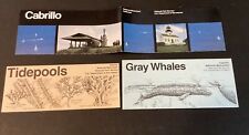 National Park  CA Vintage 1981 Cabrillo National Monument/tidepools/gray whales picture