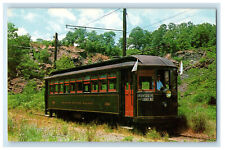 c1950's Old Interurban Tradition No 1339 Branford Trolley Museum CT Postcard picture