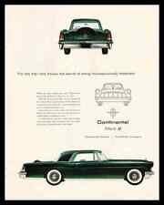 Two 1956 Continental Mark 2 Original Large Size Magazine Ads picture