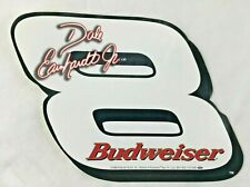 Vintage 1999 Dale Earnhardt Jr. #8 Budweiser NASCAR window sticker unused beer picture
