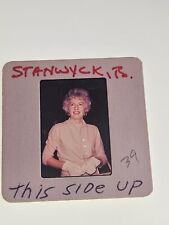 BARBARA STANWYCK ACTRESS VINTAGE PHOTO 35MM FILM SLIDE picture