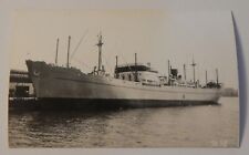 Norway Steamship Steamer CASTLEVILLE real photo postcard RPPC picture