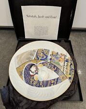 KNOWLES COLLECTOR PLATE - BIBLICAL MOTHERS SERIES - REBEKAH, JACOB AND ESAU picture