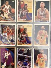 200 Mlb Nfl Nba, Trading Cards excellent Condition In Binder Several Rare Gems. picture