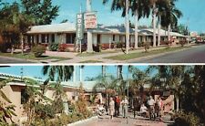 Postcard FL St Petersburg Florida Doll House Motel 1959 Chrome Vintage PC G4320 picture