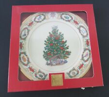 LENOX USA Christmas 1999 Plate Trees Around the World Mexico Limited Ed Gold Rim picture