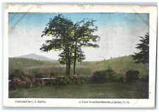c1920's A View from Harlakenden Cornish New Hampshire NH Posted Postcard picture