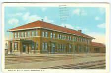Aberdeen SD The New C.M. & St. P. Depot 1920 picture