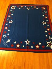  PARALYZED VETERANS of AMERICA Blue Red Stars Blanket 2006 picture