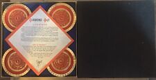 Vintage 1968 Diamond Cut Coasters - Zodiac Wheel - The Hit line - NOS Open Box picture
