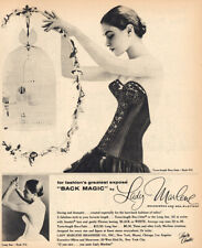 1956 Lady Marlene Brassiere: Black Magic Vintage Print Ad picture