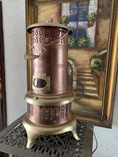 Perfection kerosene Heater #630 Copper and Gold Finish Vintage 24 Inches picture