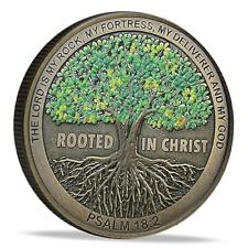 Rooted in Christ The Lord is My Rock, My Fortress, My Deliverer Single Coin picture