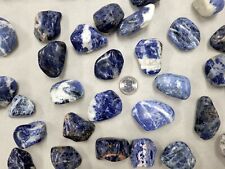 Sodalite Tumbled Stone Large Size Polished Crystal Gemstone for Healing & Gifts picture