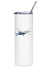 Cessna Grand Caravan Stainless Steel Water Tumbler with straw - 20oz. picture