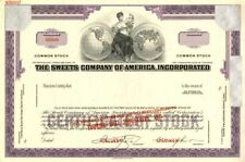 Sweets Co. of America, Incorporated - Stock Certificate - Specimen Stocks & Bond picture