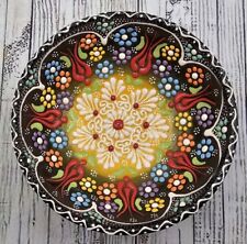 Ceramic Hand Made and Painted Colorful Moriage Style Jewelry or Trinket Dish picture