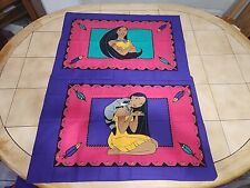 Disney Pocahontas 2 Standard Pillowcases Double Sided 29” x 20” Vintage  picture