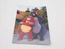 Walt Disney World Adventureland The Bare Necessities Baloo King Louie Postcard picture