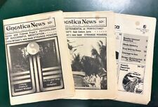 3 NOS. OF GNOSTICA NEWS 1974 * LLEWELLYN'S SCARCE EPHEMERA NEWSPAPER * WICCAN picture