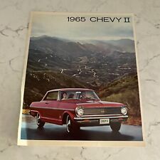 Vintage 1965 Chevrolet Chevy II Mechanical & Technical Dealer Sales Brochure picture