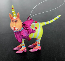 Dept 56 Krinkles Patience Brewster Jester Cat in Heels Christmas Ornament #36615 picture