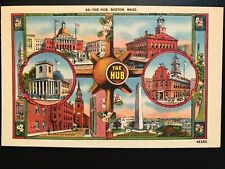 Vintage Postcard 1930-1945 The Hub Boston, Massachusetts (MA) picture