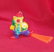 Vintage K.P.I. Clown Figurine Hard Plastic Mold Made in Hong Kong 1970's  picture