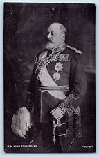 London England Postcard His Majesty King Edward VII c1920's Antique Unposted picture
