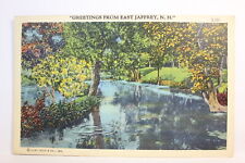 Postcard Greetings From East Jaffrey NH K7 picture