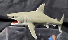 Realistic Retro Great White Shark Plastic Toy Figurine 6