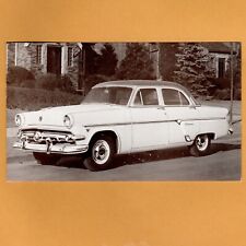 1954 Ford CUSTOMLINE 4-Door Sedan: Vintage DEALERS SUPPLY Postcard UNUSED VG+ picture