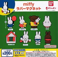 miffy Rubber Magnet All 8 Types Set Complete Toy Japan +Tracking number picture