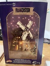 Dept 56 Frankenstein Monster Boris Karloff Windmill Lighted Hot Classics NIB picture