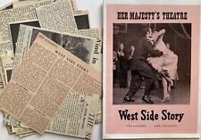 Chita RIVERA - WEST SIDE STORY - 1958 London Programme & RARE Reviews picture