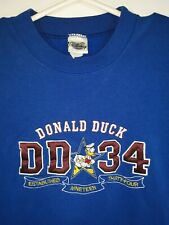VTG Disney Catalog Label Donald Duck DD 34 Est. 1934 Sweatshirt Mens Size Large  picture