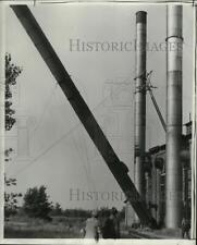 1941 Press Photo The historic old 90 foot middle stack at the power house picture