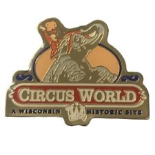 Circus World Museum A Wisconsin Historic Site Elephant Travel Souvenir Pin picture
