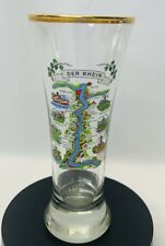 Vintage Der Rhein River German Glass Cup - Germany picture