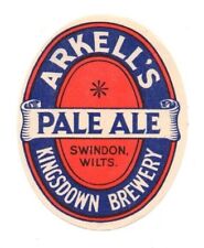 England - Vintage Beer Label - Arkell's Brewery, Swindon - Pale Ale picture