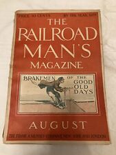 The Railroad Man's Magazine August 1909 V. 9 No. 3 Brakemen of the Good Old Days picture