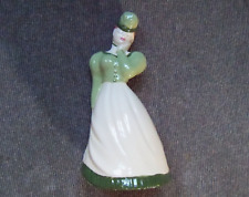 Ceramic Arts Studio Pottery Madison Wisconsin 1890's Green Lillibeth Figure picture