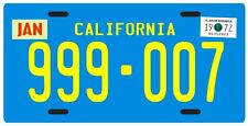 Emergency 51 TV show 1972 California License plate  picture