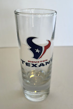 NFL Houston Texans Tall Shot Glass Liquor Barware NEW picture
