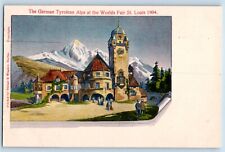 St. Louis Missouri Postcard German Tyrolean Alps Worlds Fair Exterior View c1905 picture