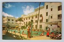 Miami Beach FL-Florida, President Madison Hotel, Advertising Vintage Postcard picture