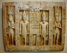Ancient Egyptian Wall Sculpture Ramses and Nefertari 11