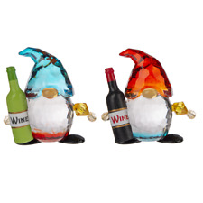Ganz Acrylic Wine Sipping Gnomes Select 1 White Wine, 2 Red wine, 3 Both picture