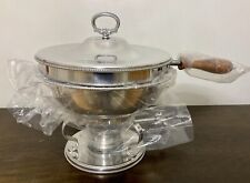 NEW IN WRAP Vintage BW Buenilum Aluminum Chafing Dish 5-Pc Set Plus Fuel/Candle picture