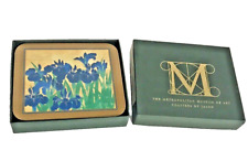Vintage MMA Metropolitan Museum Of Art JASON Coasters Set of 6 Japanese Irises picture